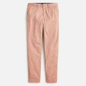 NWT $80 J Crew 770 Straight Fit Stretch Chino Pants in Clay Sand Pink, All Sizes